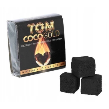 Węgielki kokosowe Tom Coco Gold C25 9kostek